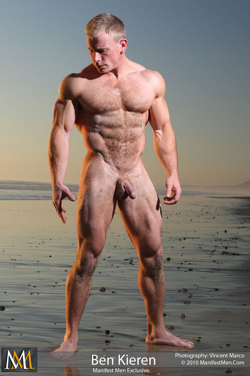 Ben Kieren Posing Naked Outdoors